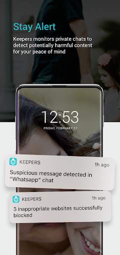 Keepers - Parental Control & Location Tracker App скриншот 1