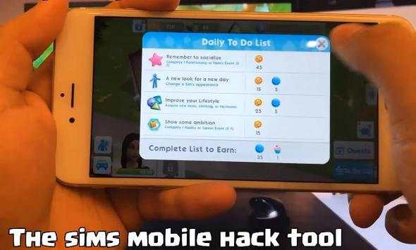 Data The SIMS Mobile Game Tips screenshot 4
