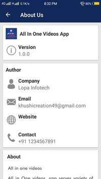 All In One Videos - Video Channel screenshot 7