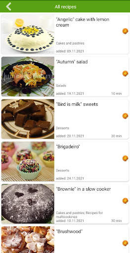 Delicious recipes 3 تصوير الشاشة