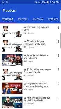 Freedom! YouTube MCN screenshot 2