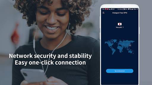 VPN Hotspot - Free VPN Unlimited Super Proxy screenshot 1