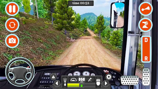 Village Bus Simulator Games 3D screenshot 4