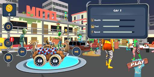 Zombieland Rush : Apocalypse Roadkill 3D screenshot 2