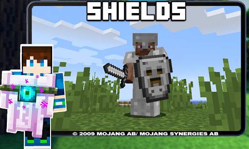 Shields Mod for Minecraft PE screenshot 1