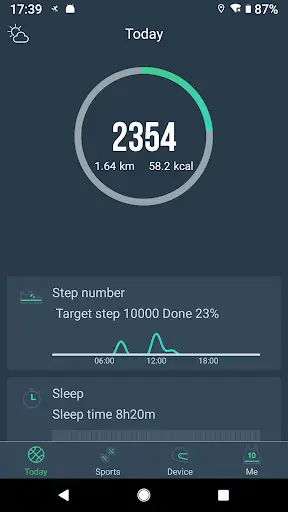 DayBand screenshot 2