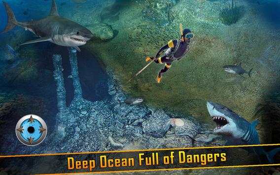 Angry Blue Whale Hunter Simulator: 2017 screenshot 1