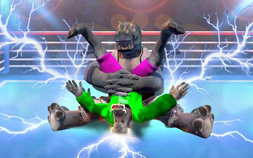 Champs Wrestling Simulator: Animal Fighting Games screenshot 6