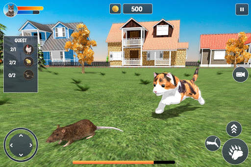 Cat Simulator Game 2020 :Kitty Running screenshot 14