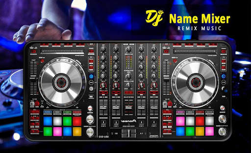 DJ Name Mixer With Music Player - Mix Name Song screenshot 1