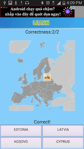 Funny Country Map Quiz screenshot 7