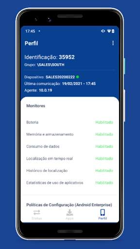 cloud4mobile - Agente de MDM screenshot 7