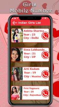 Girls Mobile Number Prank screenshot 2
