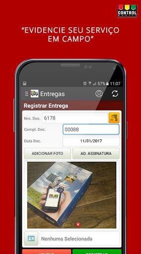 Control Móbile - Entregas screenshot 2