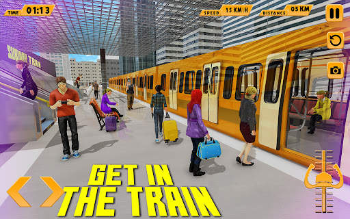 City Train Sim-Train Games 3D स्क्रीनशॉट 4