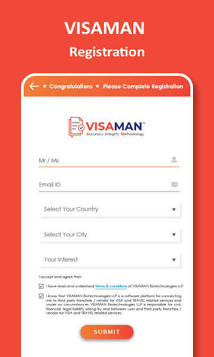 VisaMan screenshot 2
