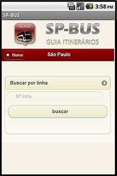 SP-BUS  Linhas de ônibus screenshot 4