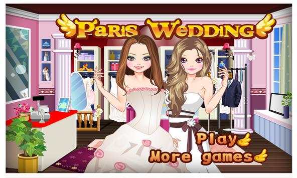 Paris Wedding - Wedding Games screenshot 1