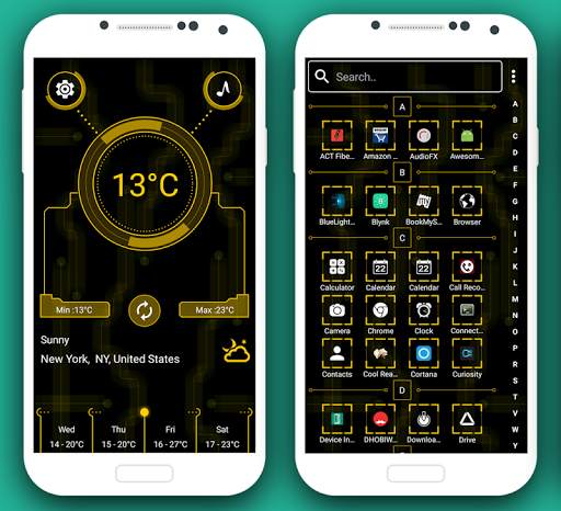 hi-tech launcher pro 2021-Next Generation Launcher screenshot 2