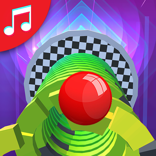 Color Stack Ball 3D: Ball Game run race 3D - Helix icon