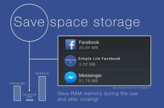 Simple Lite for Facebook(FAST) screenshot 2