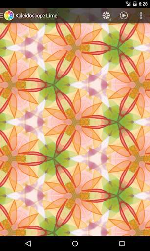 Kaleidoscope Lime 4 تصوير الشاشة