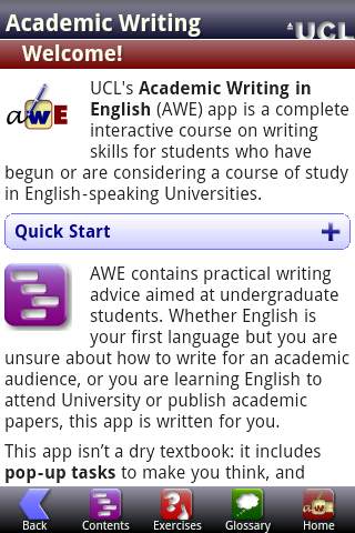 Academic Writing in English скриншот 1