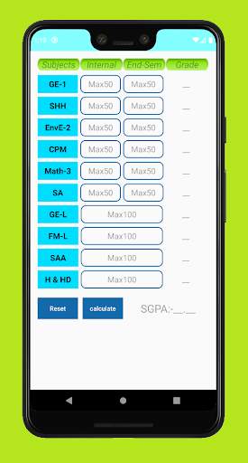 Kiit Cgpa Calculator screenshot 5