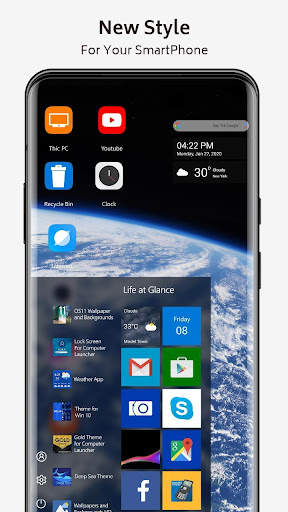 Mi theme for computer launcher screenshot 2