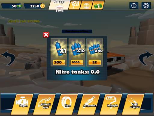 Crazy Car Racing - 3D Game screenshot 1