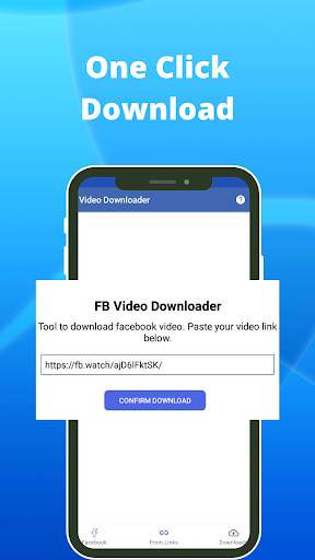 Facebook Video Downloader screenshot 1
