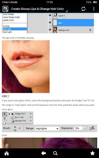 Free Tutorials For Photoshop screenshot 10