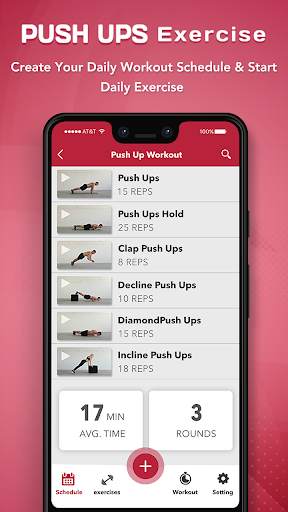 Push Ups Workout : Push Up Exercise screenshot 4