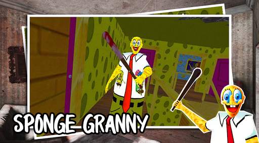 Sponge Granny Escape: Horror Game Mod screenshot 1