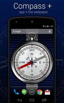 Compass + Wallpaper 5 تصوير الشاشة