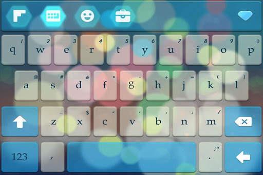 Glass Keyboard screenshot 1