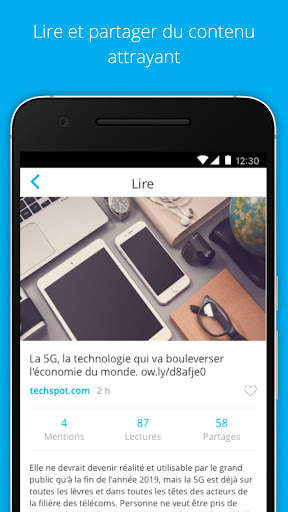 Hootsuite Amplify screenshot 2