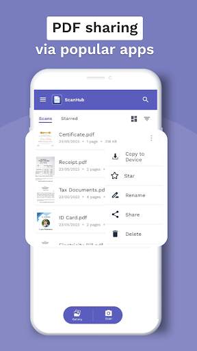 ScanHub Launcher - PDF Scanner screenshot 6