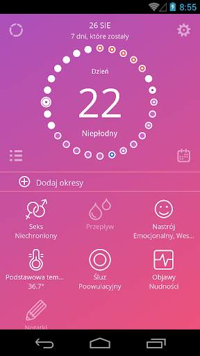 Ovu - Darmowy Kalendarz Cyklu screenshot 1