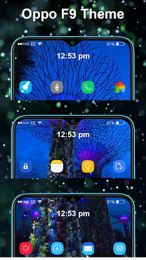 Launcher and Theme for OPPO F9 screenshot 1
