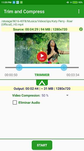 Video Compressor and Cutter screenshot 1