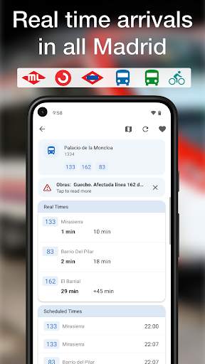 Madrid Transport - EMT | TTP screenshot 1