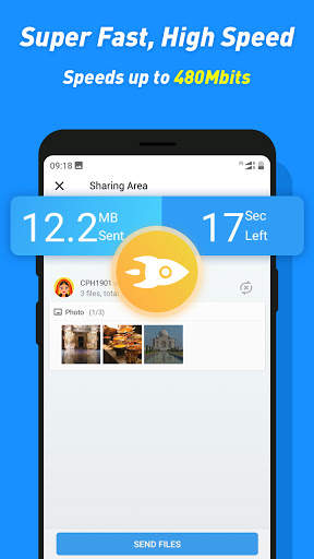 SHARE Lite - Share & File Transfer App, Share it screenshot 3