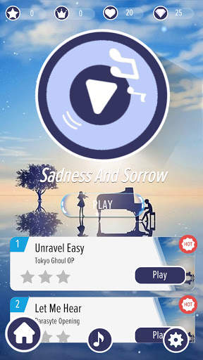 Anime Piano Tiles Offline screenshot 1