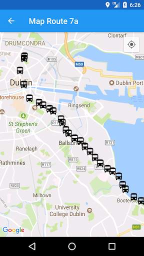Dublin Bus for Android screenshot 1
