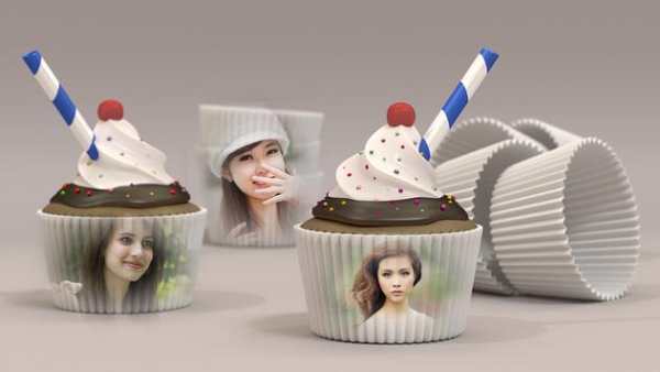 Cup Cake Multi Photo Frames screenshot 1