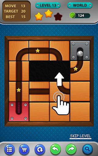 Ball Roll - Slide Block Puzzle screenshot 1