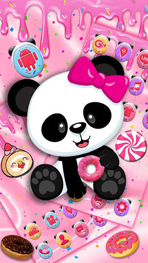 Cute, Panda, Donut Themes & Live Wallpapers screenshot 3