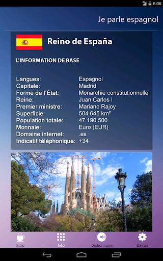 Je Parle ESPAGNOL Audio Cours screenshot 1
