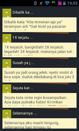 Kata – Kata Lucu screenshot 1